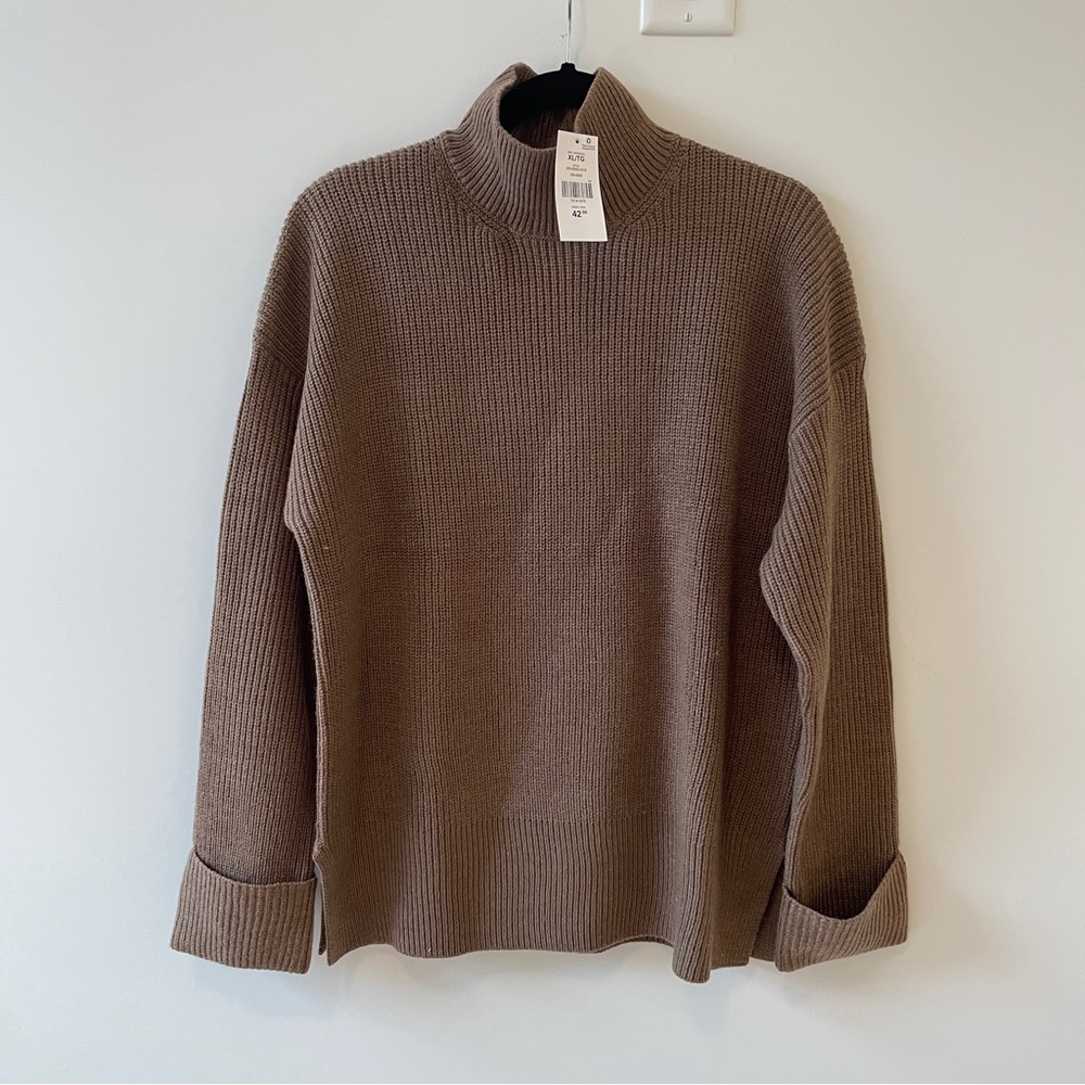 Suzy Shier Tan Knit Sweater - Picture 5 of 7